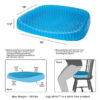 Ортопедическая подушка для сна Memory Pillow с памятью