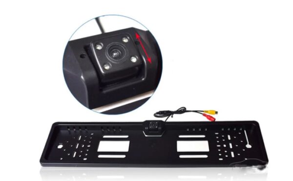 Камера заднего вида в рамке номерного знака HD CCD Night Vision R314