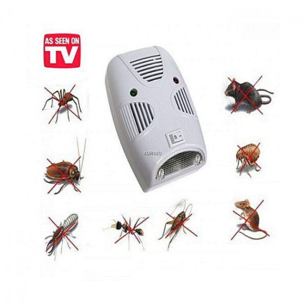 Отпугиватель электромагнитный мышей тараканов мух комаров Riddex Quad Pest Repelling Aid