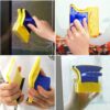 Магнитная щетка для мытья окон с двух сторон Glass Wiper Window Wizard, щетка для окон, мытье окон АКЦИЯ