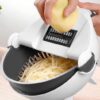 Многофункциональная вращающаяся овощерезка WET BASKET