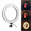 Кольцевая светодиодная Led лампа для блогера селфи фотографа визажиста D 26 см Ring
