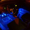 Cветодиодная RGB лента для подсветки салона автомобиля с пультом ДУ 4 шт по 18 лед ELITE LUX EL-1228