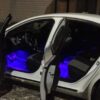 Cветодиодная RGB лента для подсветки салона автомобиля с пультом ДУ 4 шт по 18 лед ELITE LUX EL-1228