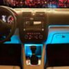 Cветодиодная RGB лента для подсветки салона автомобиля с пультом ДУ 4 шт по 18 лед ELITE LUX EL-1228
