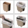 Складной мусорный контейнер на двери Kitchen Wet garbage FLEXIBLE BIN, раскладной