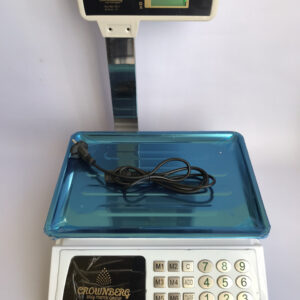 Торговые весы со счетчиком цены Crownberg CB-5008 до 50 кг. Лучшая цена!