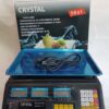 Торговые Весы электронные с калькулятором Crystal 50 kg 6V Черный Лучшая цена!