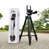 Штатив для фотоаппарата трипод 3120A + чехол Чёрный
