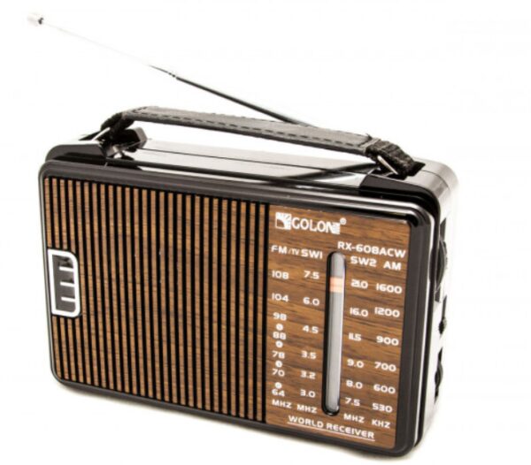 Радиоприемник Golon RX-608ACW AM/FM/TV/SW1-2 5-ти волновой