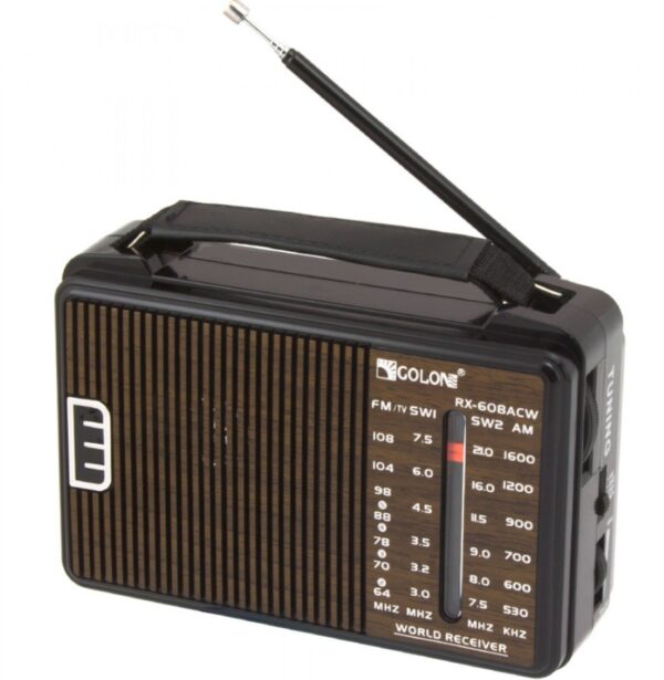 Радиоприемник Golon RX-608ACW AM/FM/TV/SW1-2 5-ти волновой