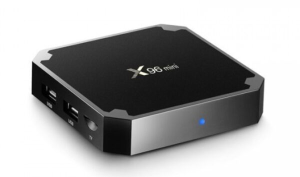 Приставка смарт тв бокс smart tv box x96 mini 4-ядерная 2Гб/16Гб андроид 7.1.2 черный 4K