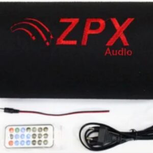 Активный сабвуфер в автомобиль 600Вт Car Speaker Subwoofer ZPX ZX-6SUB