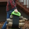 Ремень для переноски грузов с пластиковыми ручками и регулировкой длины