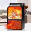 Портативный обогреватель с пультом Flame Heater (1000 Вт) Экономный