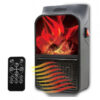 Портативный обогреватель с пультом Flame Heater (1000 Вт) Экономный