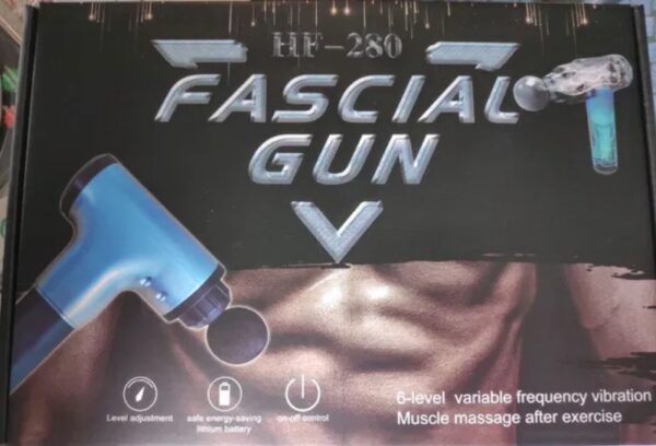 Массажёр для мышц Fascial Gun HF-280 (W-08) Вибромассажер для мышц