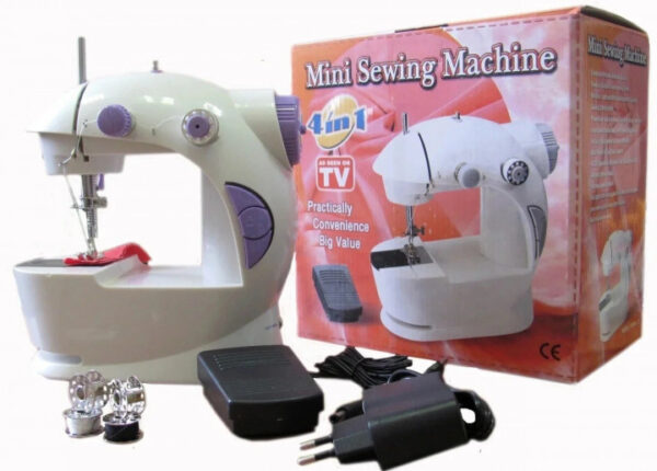 Швейная мини машинка 4 в 1 Mini Sewing Machine