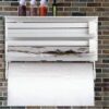 Кухонный тройной держатель Triple Paper Dispenser 3 в 1 для бумажных полотенец пищевой пленки и фольги