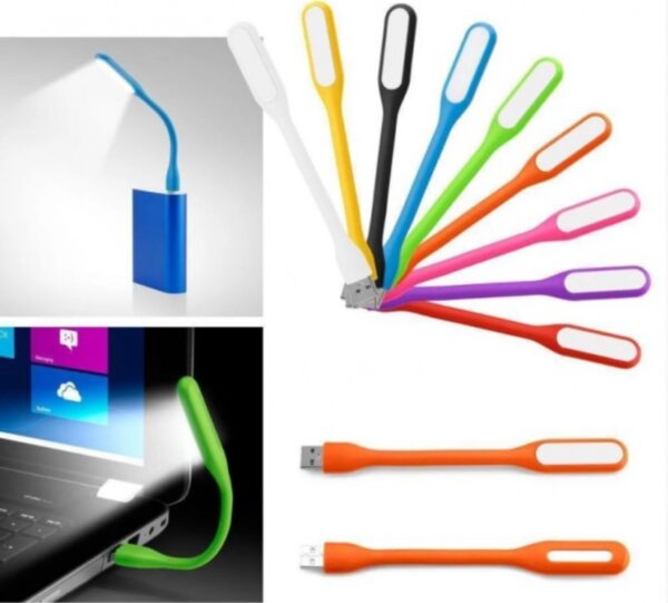 Портативный гибкий usb светильник USB Led Light (с тремя лампочками)