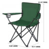 Стул раскладной туристический для рыбалки HX 001 Camping quad chair