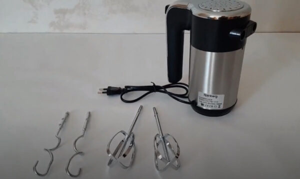 Миксер ручной 5 скоростей 600 Вт Rainberg RB-1012