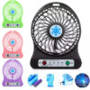 Портативный USB мини-вентилятор с аккумулятором Portable Mini Fan (настольный)