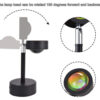 Проекционный светильник Sunset Lamp с эффектом заката, рассвета fm-23