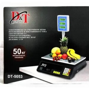 Весы торговые электронные 50 кг DT Smart DT-5053
