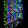 Гирлянда Водопад штора прозрачный провод 3х1,5м 320LED Мультиколор(сине-зелено-красный)