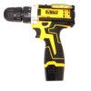 Набор шуруповерт аккумуляторный с насадками screw driver sets yellow 12v Полный комплект в чемодане!