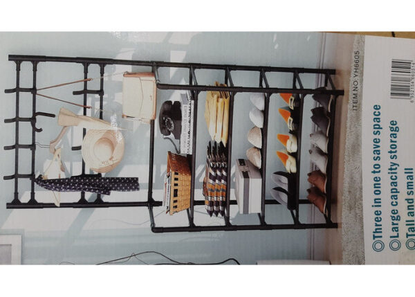 Универсальная вешалка для одежды New simple floor clothes rack size 60X29.5X151 см