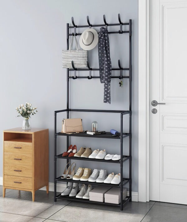 Универсальная вешалка для одежды New simple floor clothes rack size 60X29.5X151 см