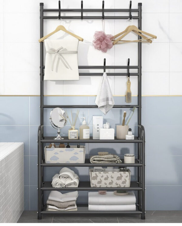 Универсальная вешалка для одежды New simple floor clothes rack size 60X29.5X151 см