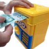 Копилка сейф детский "Миньон с большими глазами" с кодовым замком