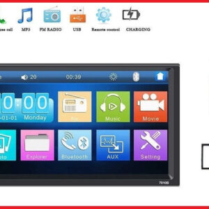 Автомагнитола 2DIN 7010 little + пульт (20) | Автомагнитола Pioneer