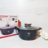 Кастрюля Top Kitchen (черный в белую точку, черный в оранжевую точку и синий) TК00052 24см 4,2 л