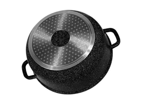 Кастрюля Top Kitchen (черный в белую точку, черный в оранжевую точку и синий) TК00052 24см 4,2 л