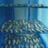 Сетка для сушки рыбы (фруктов и овощей) сушилка Трехярусная 50х50х55| Сетка для сушки грибов