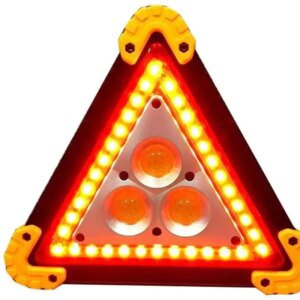 Знак аварийной остановки прожектор аккумуляторный LED 30W LL-303 фонарь аварийного освещения аварийка Код: 303