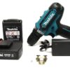 Шуруповерт Makita 550 DWE (24V, 5.0AH) с набором инструментов, запасной аккумулятор