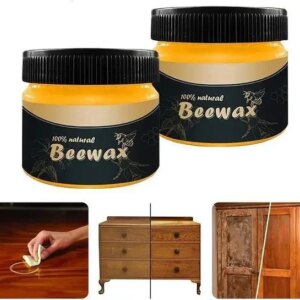 Полироль для мебели Beewax 80 г / Восковой полироль для мебели