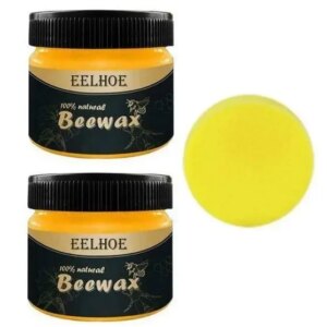 Полироль для мебели Beewax 80 г / Восковой полироль для мебели