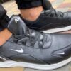 Кроссовки мужские Nike AIR270 черные,натуральная кожа