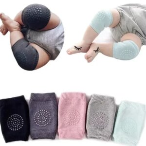 Наколенники для детей Children chicken knee protector цвет розовый, серый, черный Детские наколенники