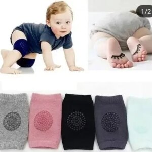 Наколенники для детей Children chicken knee protector цвет розовый, серый, черный Детские наколенники