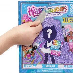 Игрушка кукла Hairdorables Dolls серия 3 с аксессуарами Кукла в коробке кукла с длинными волосами