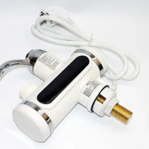 Кран водонагреватель с LCD экраном Instant Electric Heating Water  (нижнее подключение) FT-003