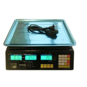 Весы электронные торговые со счетчиком цены Crystal CT-500 до 50 кг