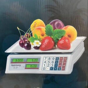 Весы торговые электронные Rainberg RB-310 до 55 кг со счетчиком цены